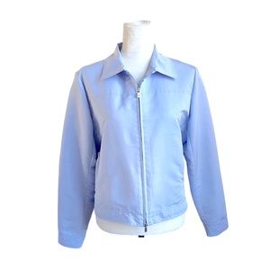 Ralph Lauren Blue Label Golf Jacket Baby Blue Zip Up